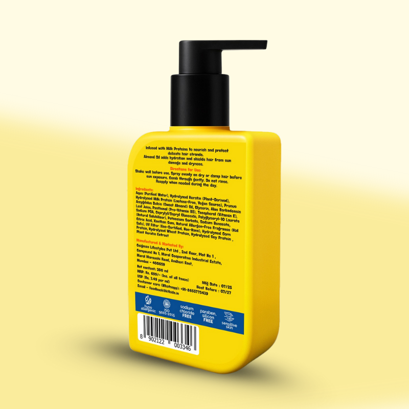 Moisturizing Sun Protection Hair Spray