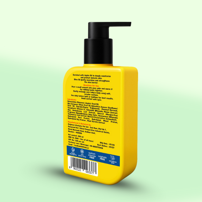 Tender Baby Massage Oil