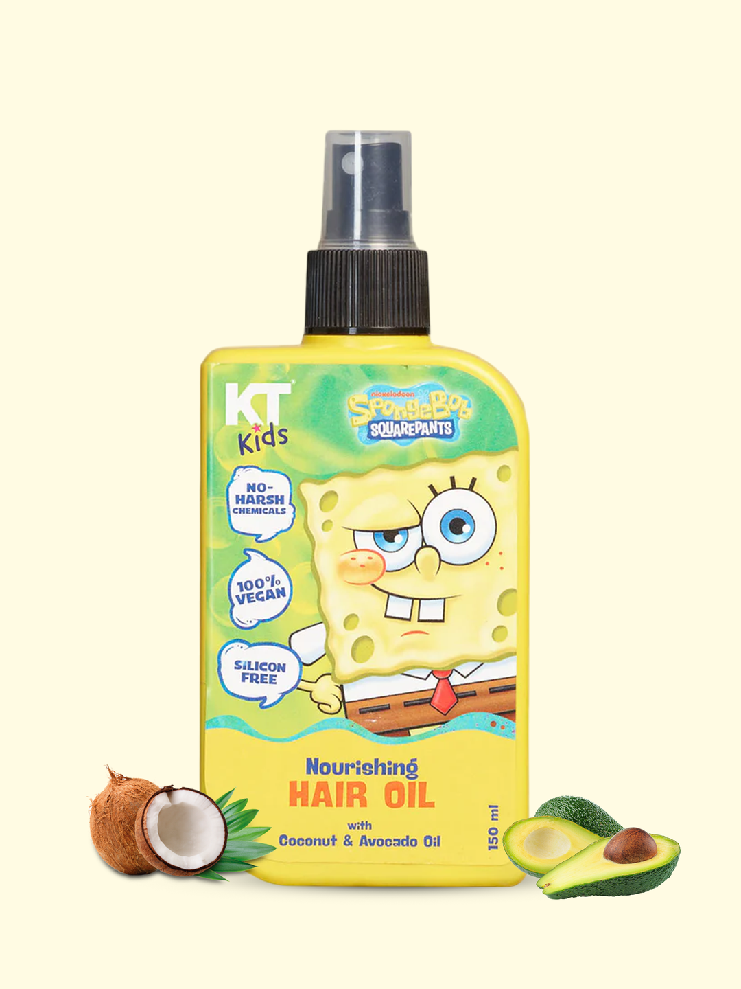 Nourishing Hair Oil | Coconut & Avacado Oil | For Boys & Girls 3-12 years | 150ml - KT Kids