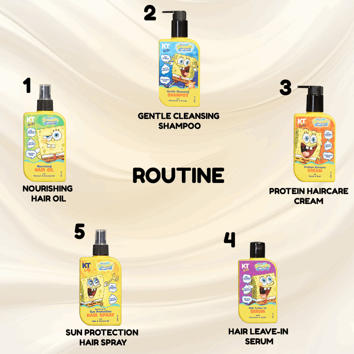 Gentle Cleansing Shampoo | Chamomile & Orange | For Boys 3-7 years | 200ml - KT Kids