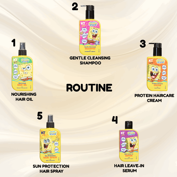 Gentle Cleansing Shampoo | Strawberry & Hibiscus | For Girls 3-7 years | 200ml - KT Kids