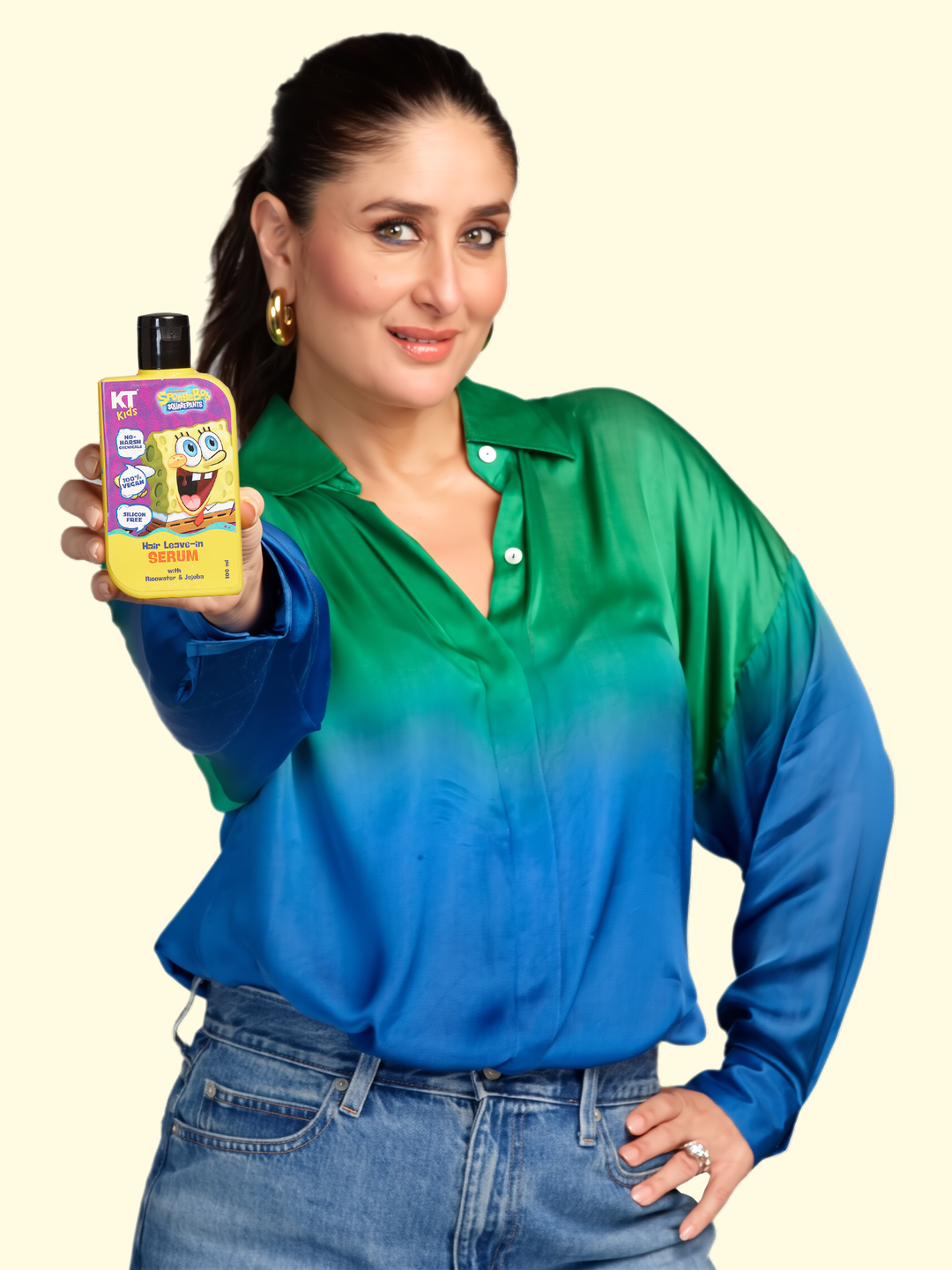 Hair Leave-In Serum | Ricewater & Jojoba | For Boys & Girls 3-12 years | 100ml - KT Kids