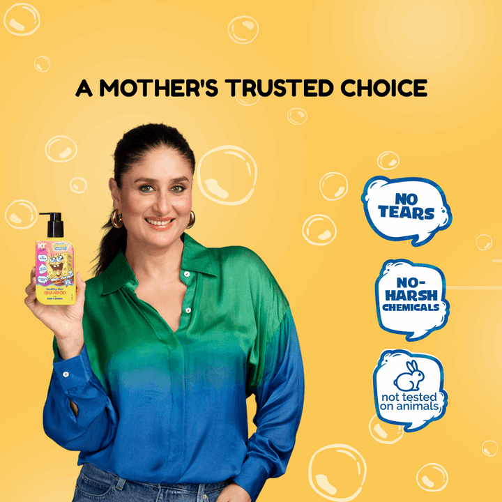 Healthy Hair Shampoo | Honey & Coconut | For Girls 8-12 years | 200ml - KT Kids