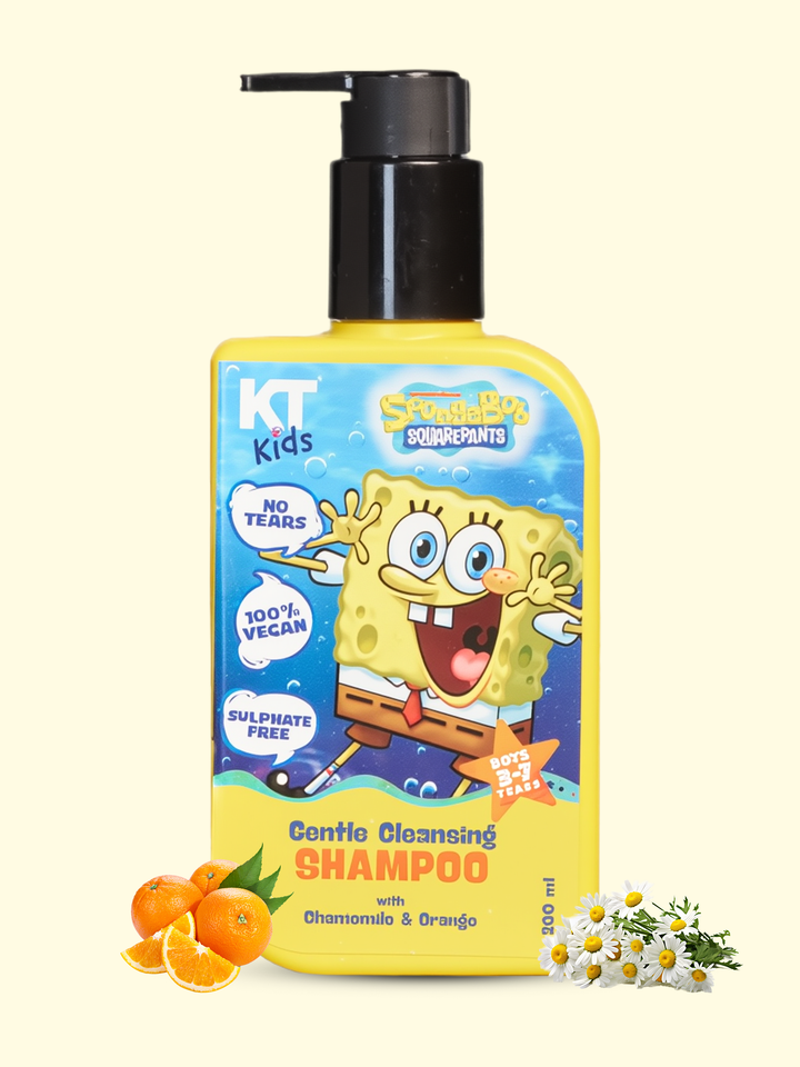 Gentle Cleansing Shampoo | Chamomile & Orange | For Boys 3-7 years | 200ml