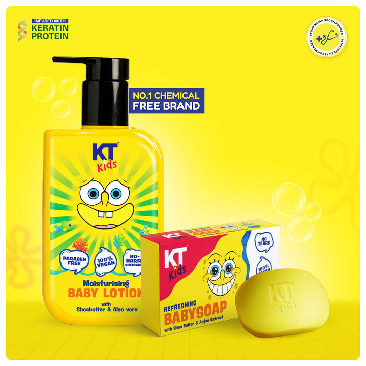 Soft Skin Combo | Refreshing Kids Soap + Moisturizing Kids Lotion