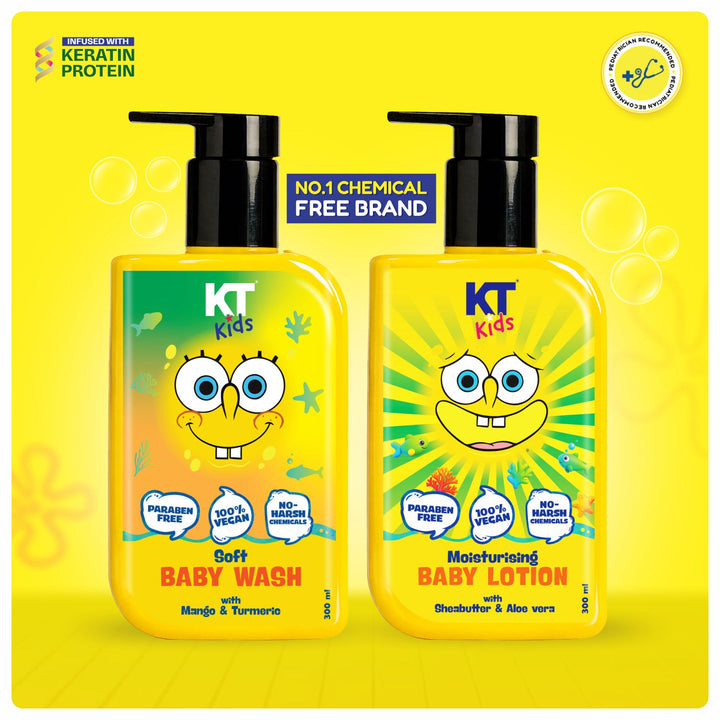 Gentle Body Care Combo | Soft Body Wash + Moisturizing Kids Lotion