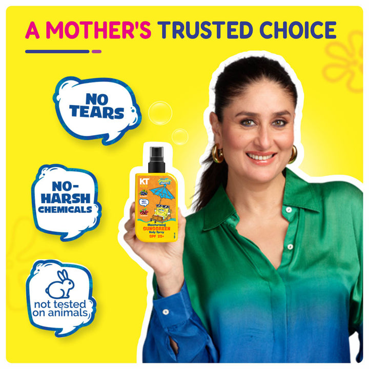 Kids Moisturizing Sunscreen Body Spray | SPF 25+ | 100ml