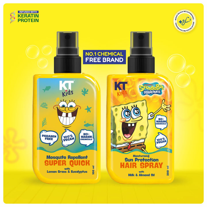 Outdoor Protection Combo | Super Quick Mosquito Repellent + Moisturizing Sunscreen Spray