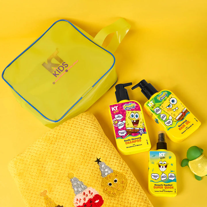 Personal Care Kit For Girls 3+ Years | Shampoo + Hair Oil + Mosquito Repellent