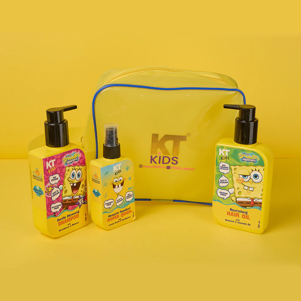 Personal Care Kit For Girls 3+ Years | Shampoo + Hair Oil + Mosquito Repellent