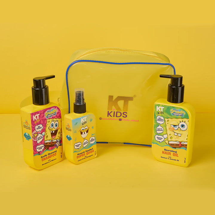 Personal Care Kit For Girls 3+ Years | Shampoo + Hair Oil + Mosquito Repellent