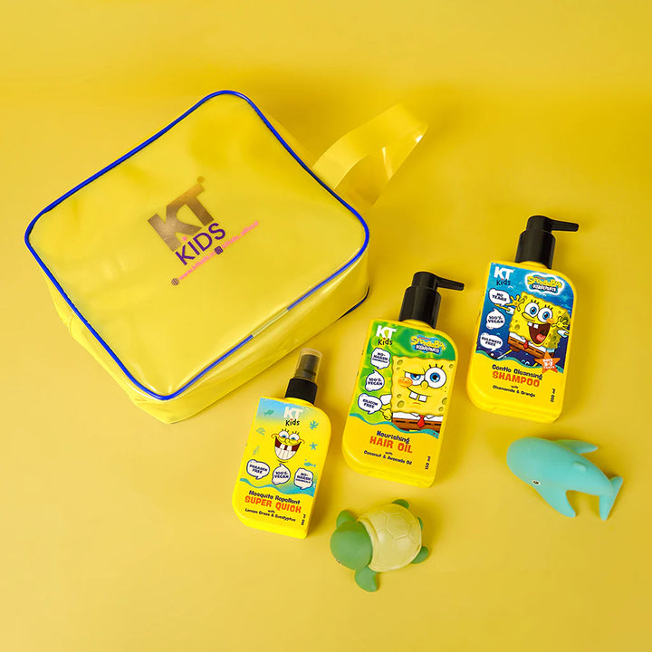 Personal Care Kit For Boys 3+ Years | Shampoo + Hair Oil + Mosquito Repellent