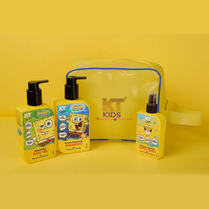 Personal Care Kit For Boys 3+ Years | Shampoo + Hair Oil + Mosquito Repellent