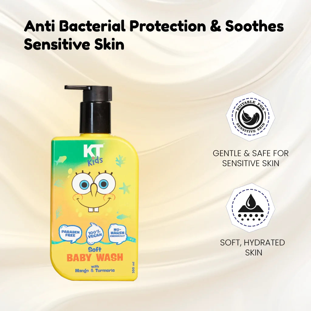 Gift Set For Boys & Girls 3+ Years | Soft Body Wash + Lotion + Sunscreen + Mosquito Spray