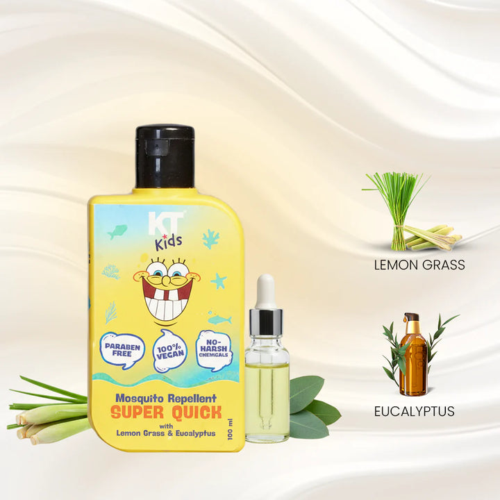 Gift Set For Boys & Girls 3+ Years | Soft Body Wash + Lotion + Sunscreen + Mosquito Spray