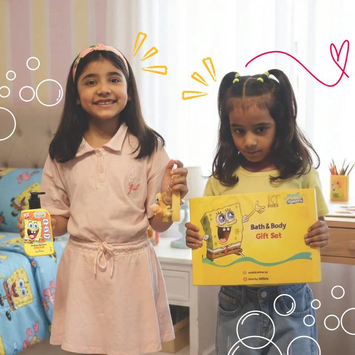 Gift Set For Girls 8–12 Years | Shampoo + Haircare Cream + Hair Serum + Sun-Protection Hair Spray