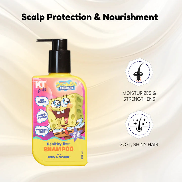 Gift Set For Girls 8–12 Years | Shampoo + Haircare Cream + Hair Serum + Sun-Protection Hair Spray