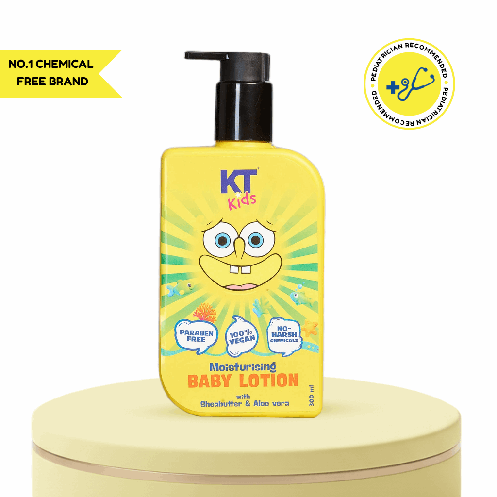 Moisturizing Baby Lotion | Shea Butter & Alovera | For Boys & Girls 3-12 years | 300ml - KT Kids