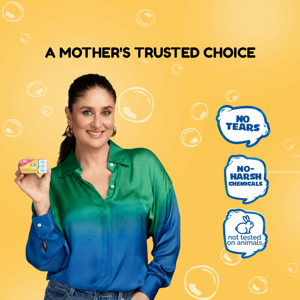 Refreshing Baby Soap | Shea Butter & Argan Oil | For Boys & Girls 3-12 years | 150gm - KT Kids