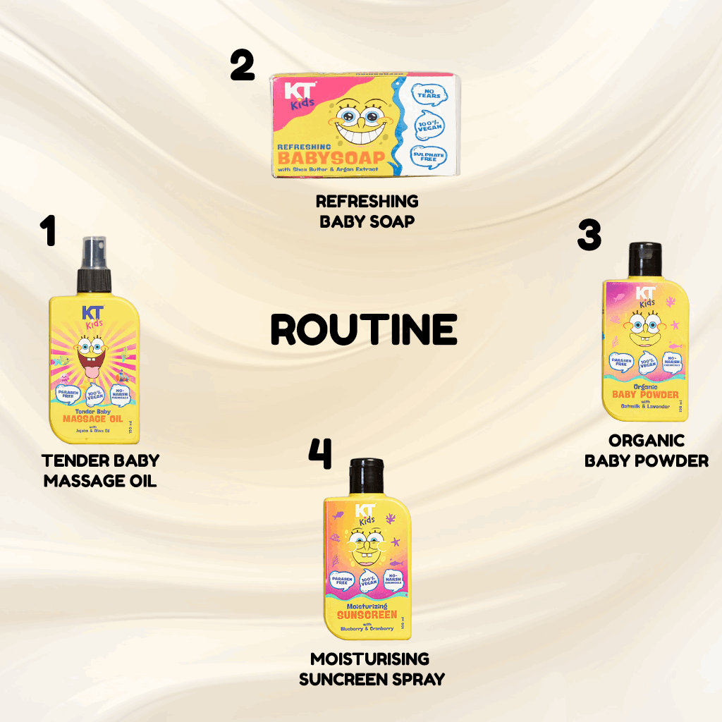 Refreshing Baby Soap | Shea Butter & Argan Oil | For Boys & Girls 3-12 years | 150gm - KT Kids